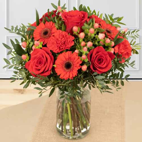 Red Flower Bouquet