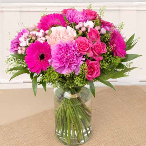 Graceful Mixed Pink Flowers