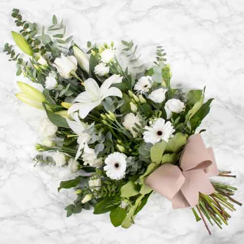 Elegant Bouquet Of White Flower