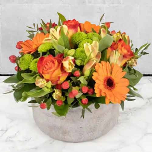 Stunning Assorted Flower Basket