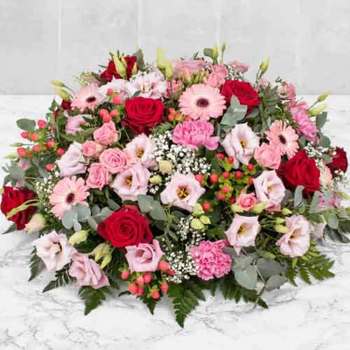 Superb Roses And Seasonal Flower Arrangement