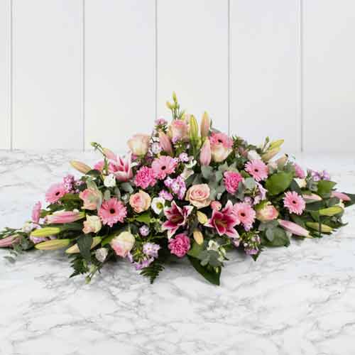 Elegant Flower Racket For Mourning