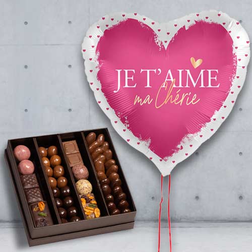 Sweet Love Chocolate Box N Balloon