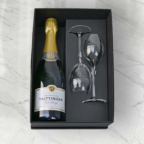 Taittinger Brut Gift Set