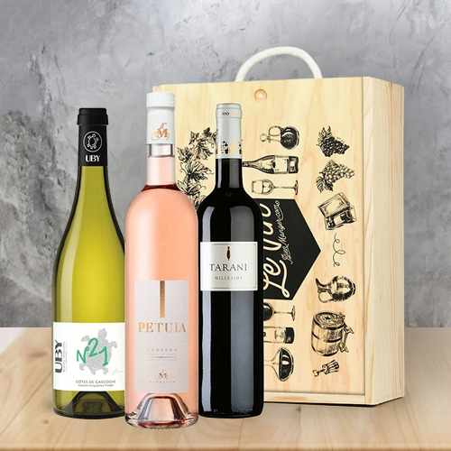 Premium Trio Wine Gift Box